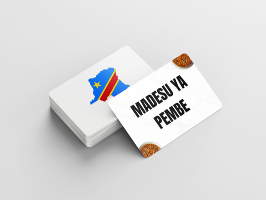 Pona to Lamba: Congolese Food Cards Game 🇨🇩