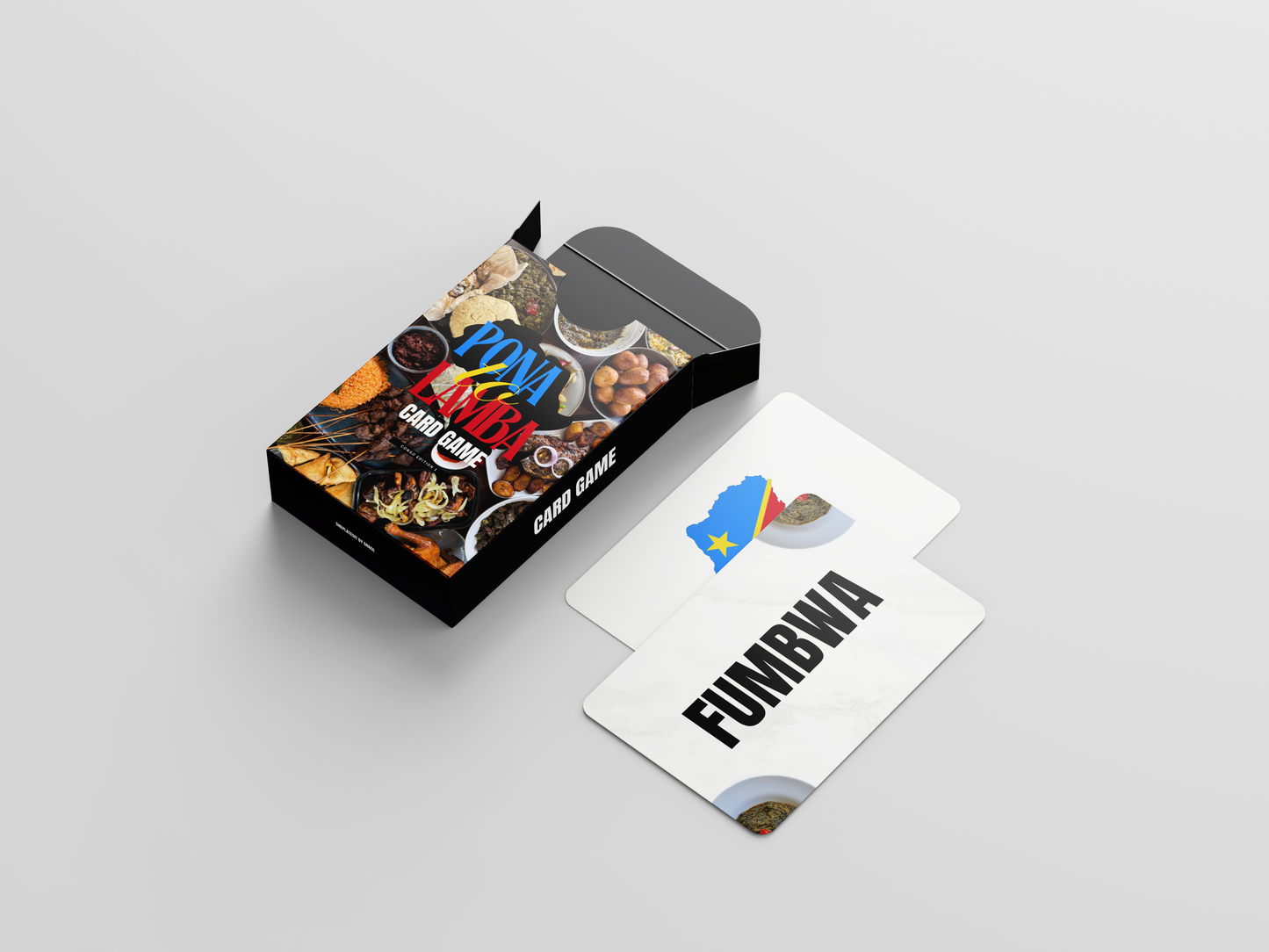 Pona to Lamba: Congolese Food Cards Game 🇨🇩