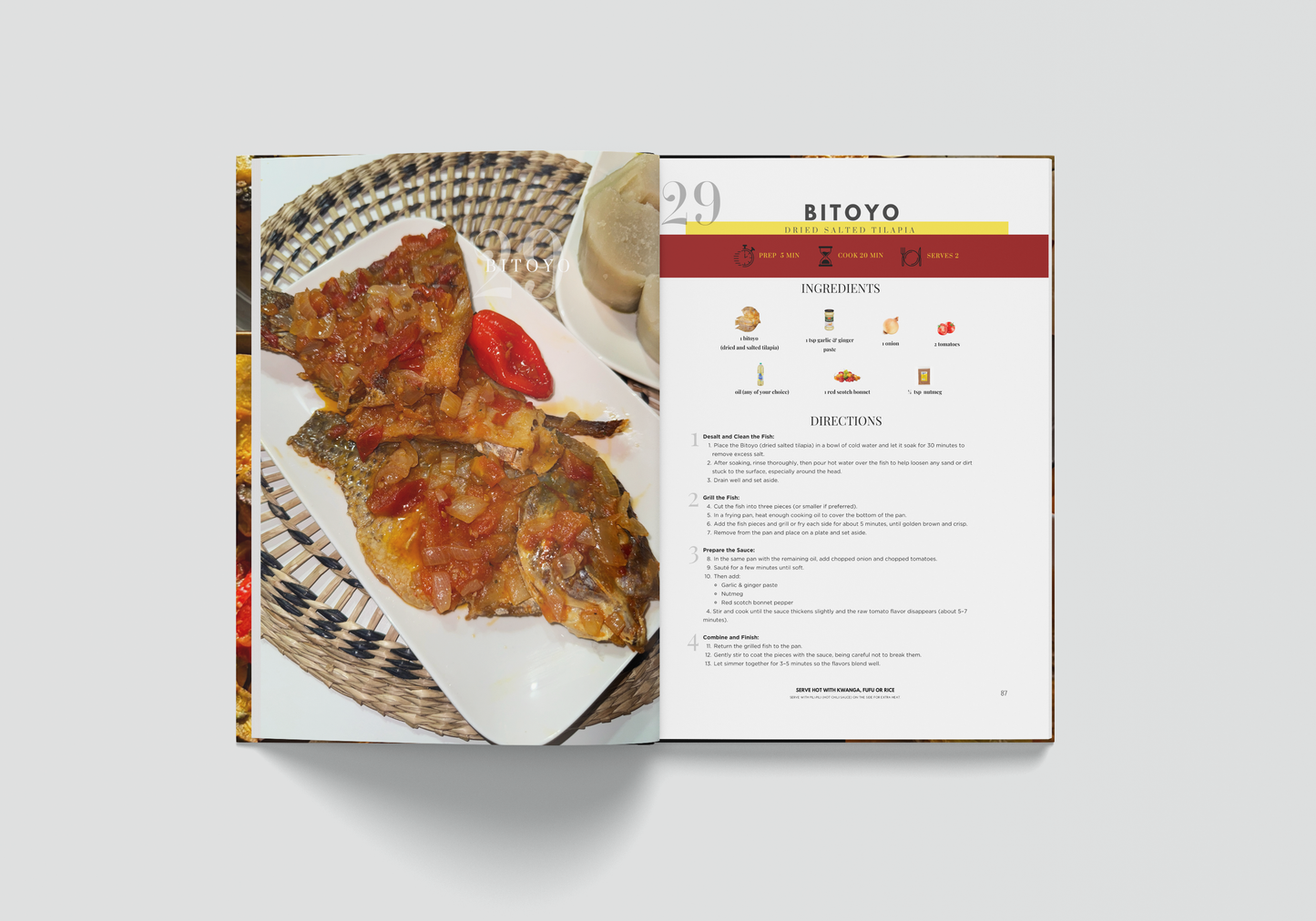 The Heart of Africa Vol 2 PHYSICAL COOKBOOK 🇨🇩