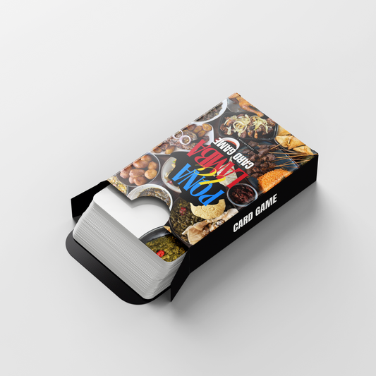 Congo Food Card game 